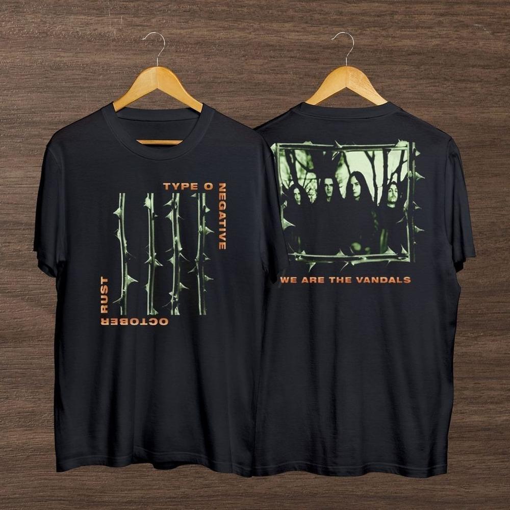 Type O Negative October Rust T-Shirt Type O Negative Fans Shirt 2 Sided